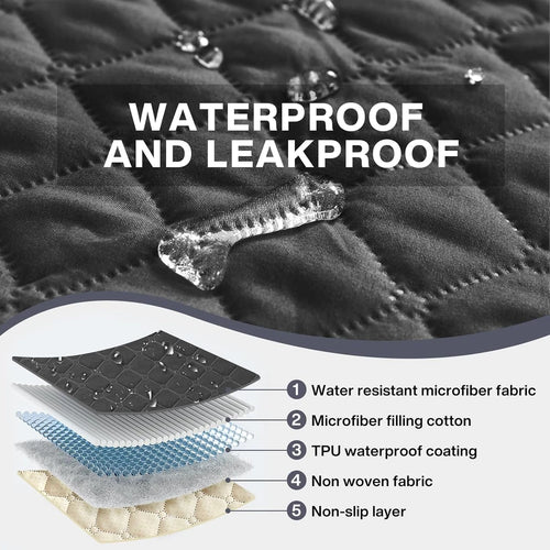 Waterproof Pet Blanket Black
